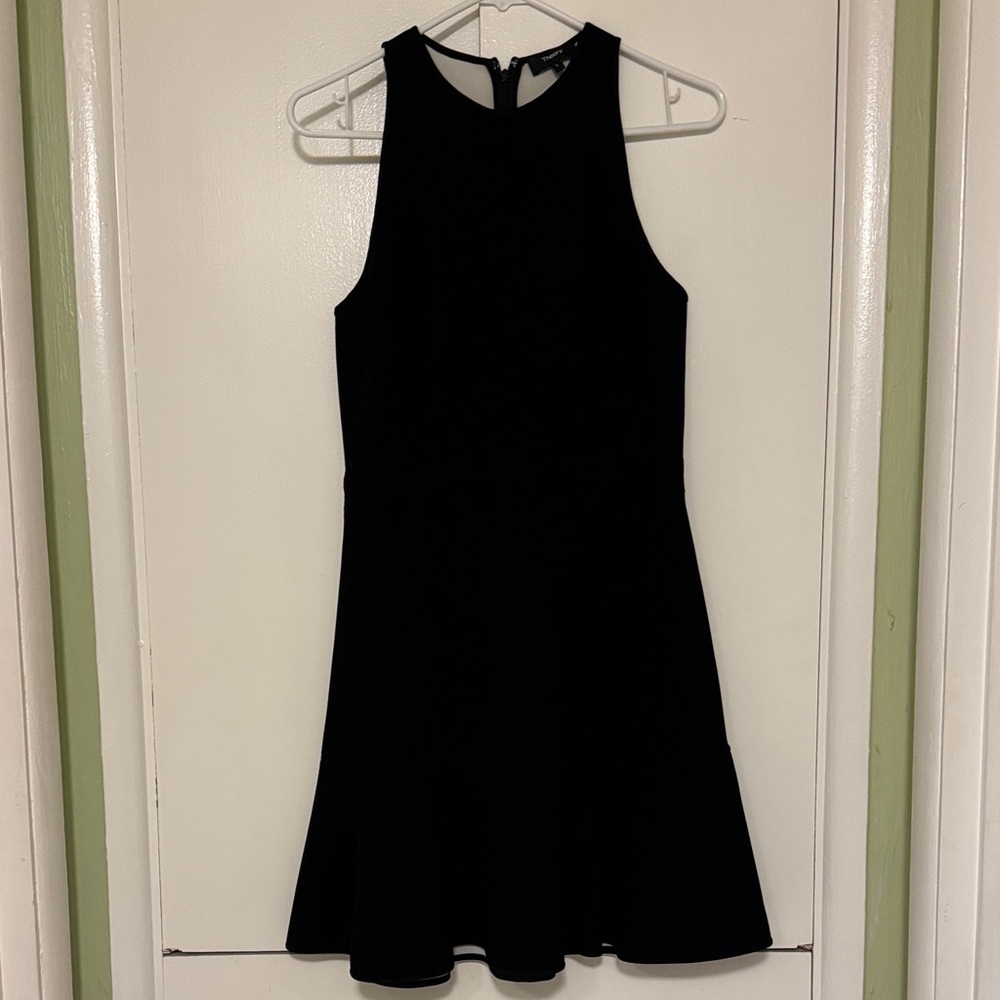 Theory Black Mini Dress